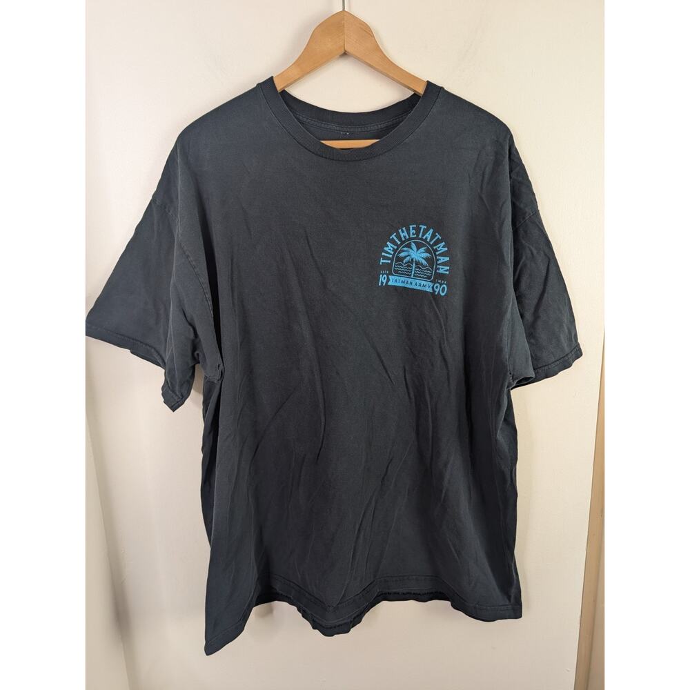 Tim The Tatman 2X T-shirt Black Blue Army Tee Shirt Merch Music 2xl XXL